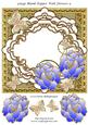 Large Blank Topper with Flowers 9