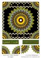 Good Luck Tribal Mandala 7in Topper