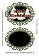 Christmas Topper and Blank Frame 3