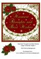 Warmest Thoughts and Best Wishes Large Christmas Topper 1