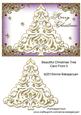 Beautiful Christmas Tree Card Front 5