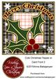 Cute Christmas Topper or Card Front 2