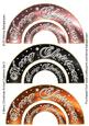3 Merry Christmas Arched Captions Set 3