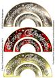 3 Merry Christmas Arched Captions Set 5