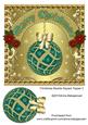 Christmas Bauble Square Topper 2
