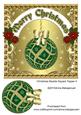 Christmas Bauble Square Topper 4
