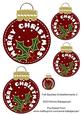 Felt Baubles Embellishments 2