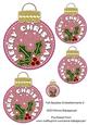 Felt Baubles Embellishments 6