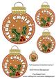 Felt Baubles Embellishments 8