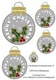 Felt Baubles Embellishments 10