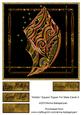 Artistic Square Topper for Male Cards 3
