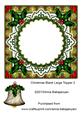 Christmas Blank Large Topper 2