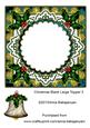 Christmas Blank Large Topper 3