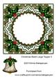 Christmas Blank Large Topper 5