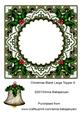 Christmas Blank Large Topper 6