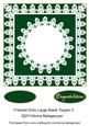 Framed Doily Large Blank Topper 3