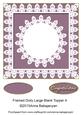 Framed Doily Large Blank Topper 4