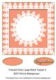 Framed Doily Large Blank Topper 5