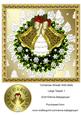 Christmas Wreath with Bells Large Topper 1
