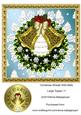 Christmas Wreath with Bells Large Topper 11