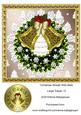 Christmas Wreath with Bells Large Topper 13