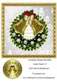 Christmas Wreath with Bells Large Topper 14