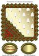 Beautiful Blank Christmas Topper 1