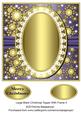 Large Blank Christmas Topper with Frame 4