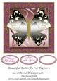 Beautiful Butterfly 7x7 Topper 1