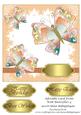 Adorable Card Front with Butterflies 4