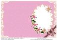 Blank Card with Lilies, Butterflies & Bow 8