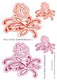 Rose Sticker Embellishments 5