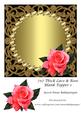 7x7 Thick Lace & Rose Blank Topper 1