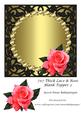 7x7 Thick Lace & Rose Blank Topper 2