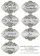 Beautiful Birthday Captions Set 1 Metallic 5