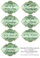 Beautiful Birthday Captions Set 2 Metallic 4