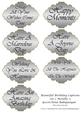 Beautiful Birthday Captions Set 2 Metallic 5
