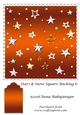 Stars & Snow Square Backing 6