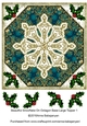 Beautiful Snowflake On Octagon Base Large Topper 1