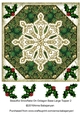 Beautiful Snowflake On Octagon Base Large Topper 2