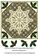 Beautiful Snowflake On Octagon Base Large Topper 4