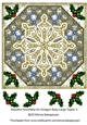 Beautiful Snowflake On Octagon Base Large Topper 5
