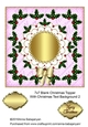 7x7 Blank Christmas Topper With Christmas Text Background 2