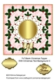 7x7 Blank Christmas Topper With Christmas Text Background 3