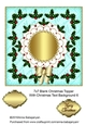 7x7 Blank Christmas Topper With Christmas Text Background 6