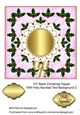 7x7 Blank Christmas Topper With Feliz Navidad Text Background 2