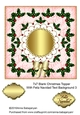 7x7 Blank Christmas Topper With Feliz Navidad Text Background 3