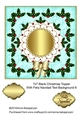 7x7 Blank Christmas Topper With Feliz Navidad Text Background 6