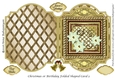 Christmas or Birthday Folded Shaped Card 3