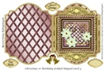 Christmas or Birthday Folded Shaped Card 4